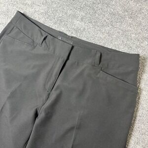 Adidas Golf Shorts Womens Black Flat‎ Front Pockets Lightweight Athletic